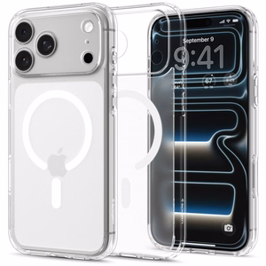 Spigen Ultra Hybrid MagSafe dėklas iPhone 18 Pro Max / 17 Pro Max, matinis baltas