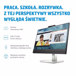 HP E24m G4 FHD USB-C konferencinis monitorius