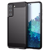 CARBON dėklas telefonui SAMSUNG S21 FE juodas