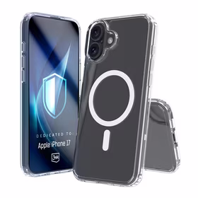 3mk Armor MagCase dėklas telefonui iPhone 17 - permatomas