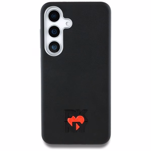 DKNY Odinis Heart of NY dėklas Samsung Galaxy S25 - Juodas