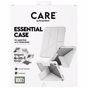Care by PanzerGlass Y sulankstomas dėklas iPad Air 11" 2025 (7 kartos) / iPad Air 11" 2024 (6 kartos) - šviesiai pilkas