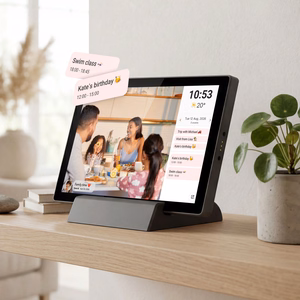 Kruger&Matz FRAMEO Wi-Fi 10,1 colio skaitmeninis nuotraukų rėmelis su įmontuotu akumuliatoriumi