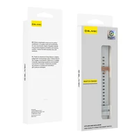 Blavec universali laikrodžio juosta SB-01 Active silikoninė šviesiai pilka