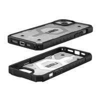 UAG Pathfinder MagSafe dėklas iPhone 15 Plus - skaidrus