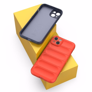 Magic Shield Case dėklas telefonui iPhone 14 Plus lankstus šarvuotas dangtelis juodas