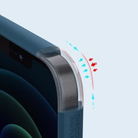 Nillkin Super Frosted Shield Pro - dėklas Apple iPhone 12 Pro Max (raudonas)