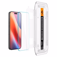 Spigen Glas.tR EZ Fit Apsauginis stiklas iPhone 16 Pro / 17 / 17 Pro - 2 vnt