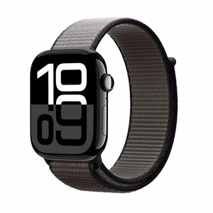 Crong Nylon sportinis Apple Watch dirželis, 44/45/46/49 mm, nakties pilka