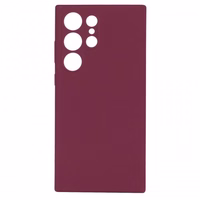 Dėklas "TM Pure Silicone" skirtas Apple iPhone 14 / Plum / (Blister)