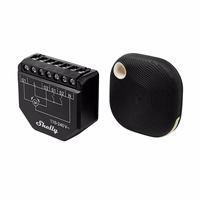 WiFi žaliuzių/užuolaidų valdiklis Shelly Shutter + BLU Button Tough 1