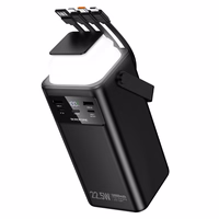 Išorinė baterija Power Bank Borofone BJ65A 22.5W 50000mAh juoda