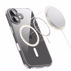 Tech-Protect Flexair Hybrid CC MagSafe dėklas iPhone 17 skaidrus