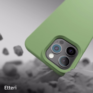 "Etteri" silikoninis magnetinis dėklas "iPhone 16 Pro Max" 6,9" šviesiai žalias