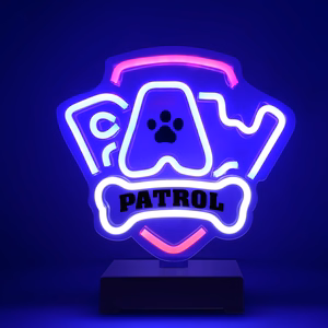 Neon LED on a stand Paw Patrol - Logo OW-120146