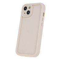 Rim TPU dėklas for iPhone 12 Pro 6,1" smėlinis