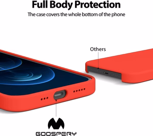 Dėklas Mercury Silicone Case Samsung A175 A17 4G/A176 A17 5G raudonas