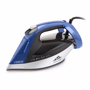 ETA Steam Iron ETA227690000 Chloe Steam Iron 2600 W Water tank capacity 350 ml Continuous steam 40 g/min Silver/Blue