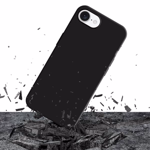 3mk Matt Case Pro dėklas telefonui Apple iPhone 16E - matinė juoda