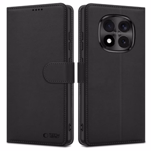"Tech-Protect" piniginės dėklas, skirtas "Xiaomi Redmi Note 15 Pro+ 5G" - Juodas