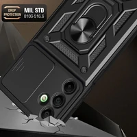 Tech-Protect CamShield Pro dėklas telefonui Samsung Galaxy A17 4G / 5G - juodas