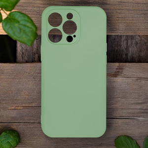 Silicon dėklas for iPhone 17 6,3" pistachio
