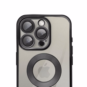 GLAM dėklas telefonui IPHONE 17 juodas