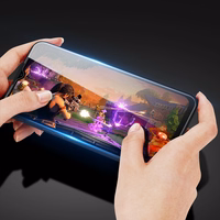 Dux Ducis 9D grūdintas stiklas pilnas ekranas 9H grūdintas stiklas su rėmeliu Realme C35 juodas (suderinamas su dėklu)