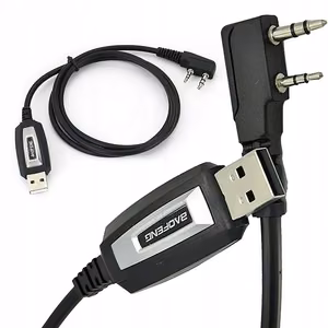 Baofeng USB programavimo laidas UV-5R, BF-888S, UV-S9 Plus, UV-13/16/17/21 radijo stotelėms su K tipo kištuku