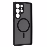 Pilnas matinės Mag dangtis telefonui Samsung Galaxy S25 Ultra - juodas