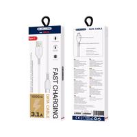 JELLICO laidas KDS-30 USB-C 3.1A 1M Baltas