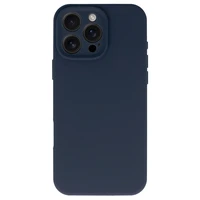 Silikoninis lite dėklas telefonui Iphone 16 Pro tamsiai mėlynas