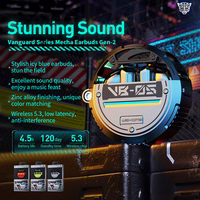 WEKOME VB05 Vanguard Series - Bluetooth V5.3 TWS wireless ausinės with charging dėklas (Grey)