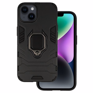 Ring Armor dėklas telefonui iPhone 14 Plus - juodas
