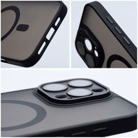 VARIETE MAG COVER Dėklas telefonui su MagSafe iPhone 12 Pro - juodas (m)