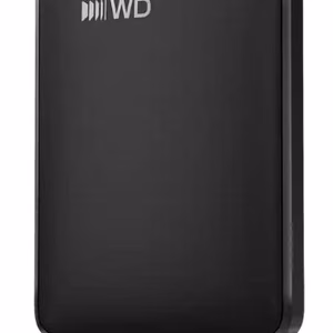 WD Elements Portable USB-C 1TB išorinis kietasis diskas, juodas