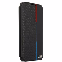 Dėklas telefonui BMW M Collection Triangles Case Samsung Galaxy S22+ - juodas