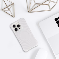 Tel Protect Wave Magnetinis dėklas telefonui Iphone 15 Pro balta