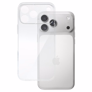 Dėklas telefonui Iphone 17 Pro Max 2 mm - puikiai tinka - skaidrus