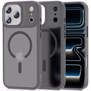 Tech-Protect MagMat MagSafe dėklas iPhone 17 Pro Max pilkas
