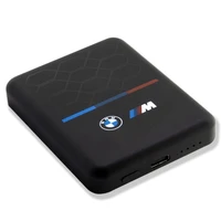 BMW M Collection MagSafe 5W 3000mAh Inductive Power Bank - Black