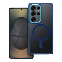 COLOR EDGE MAG COVER dėklas telefonui suderinamas su Magnetiniu SAMSUNG S25 ULTRA tamsiai mėlyna