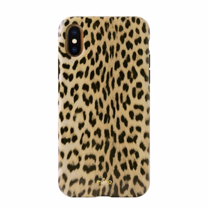 Puro Glam Leopard Leo 1 dėklas, skirtas iPhone XS / X