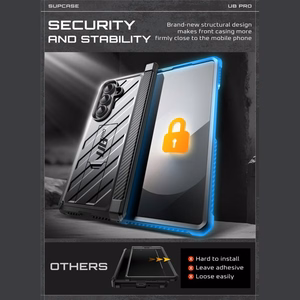 Supcase Unicorn Beetle Pro dėklas telefonui Samsung Galaxy Z Fold 7 - juodas
