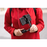 Asmenukių lazda + trikojis Forcell F-GRIP (S70M) (Bluetooth) juoda