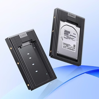 "Orico D2SS-6G" 2,5 colio disko adapteris į 3,5 colio keitiklį - juodas