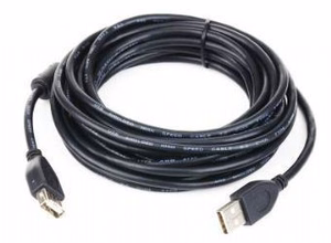 Gembird 1.8m USB 2.0 A M/FM USB laidas USB A juodas