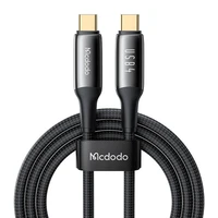 "Mcdodo CA-2990" kabelis iš USB-C į USB-C, PD 140W, 1,2 m (juodas)