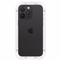 Spigen Glas.tR EZ Fit FC grūdintas stiklas iPhone 15 Pro Max - juodas