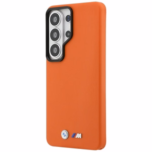 BMW M Metal Logo MagSafe dėklas Samsung Galaxy S26 Ultra - oranžinis